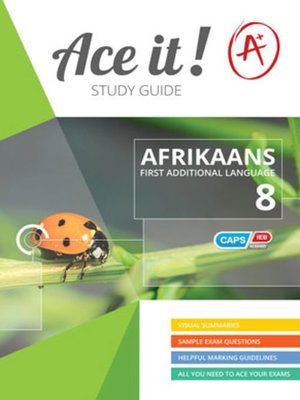 cover image of Ace It! Afrikaans Fal Graad 8
